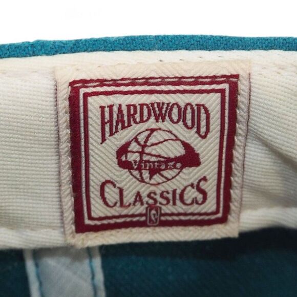 47 Brand Hardwood Classics Charlotte Hornets Snapback Hat Teal / Purple - Picture 7 of 8